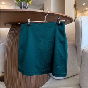 Abercrombie & Fitch Deep Teal/Green Skort